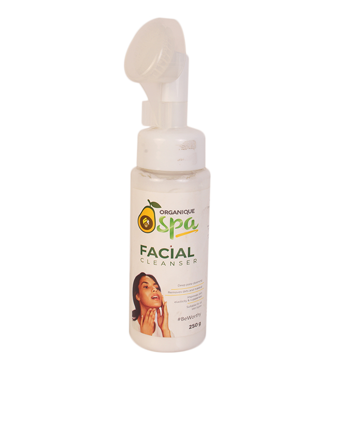 ORGANIQUE SPA FACIAL CLEANSER WITH BRUSH